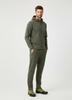 Men's Outdoor Half-Zip Hooded Sweatshirt - APH Series, Long Sleeve for Autumn & Winter Warmth, Bird House Style