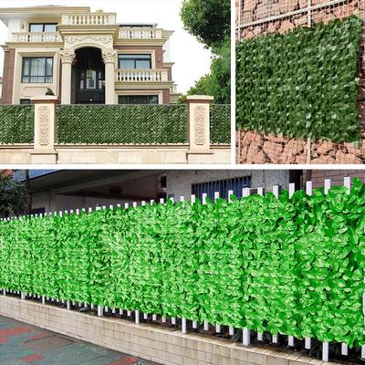 Artificial Creeping Plant Leaves Fence for Balcony and Railing