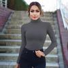Salopete de damă cu gât rotic Salopete sexy Body cu mânecă lungă Body Body cu teacă Body