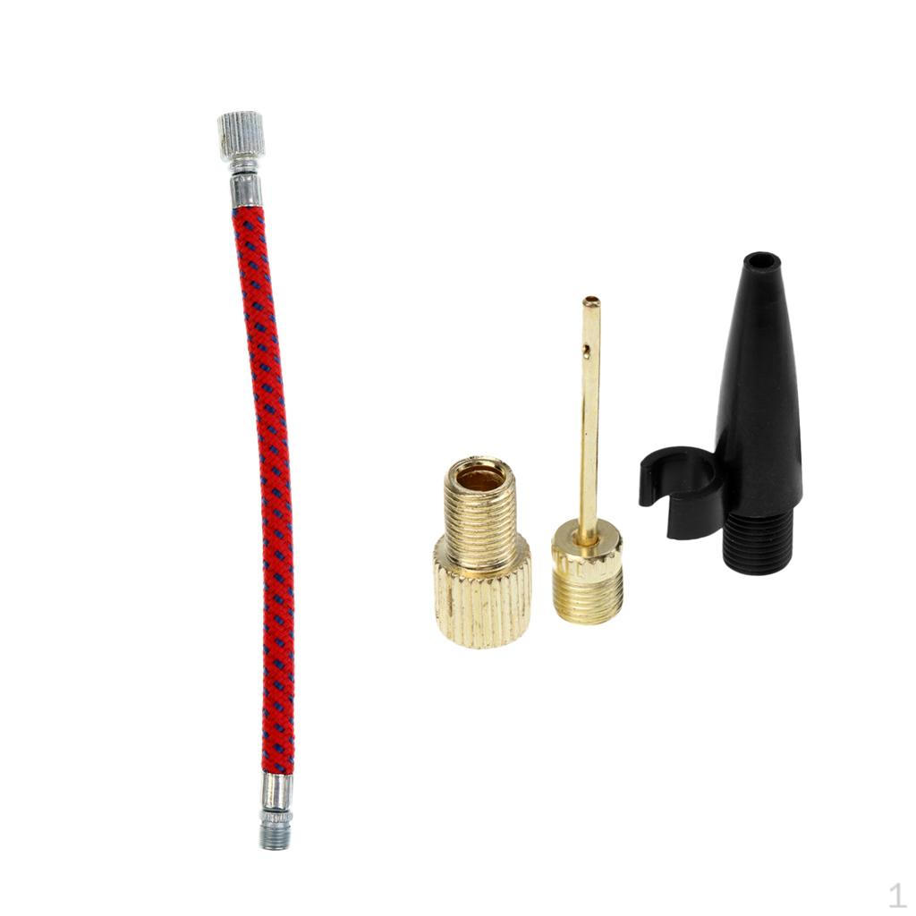 Buy 16cm Pump Extension Hose+Ball Inflating Kit Presta to Schrader