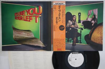 LP Record DAVE MASON  Its Like You Never Left SOPL234PROMO CBS SONY 1973 Japan Obi Rock Used