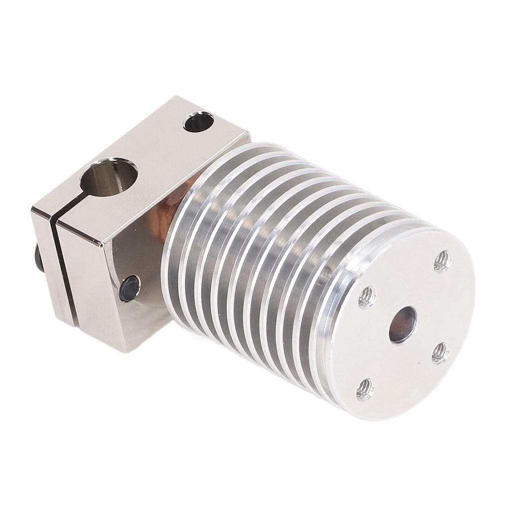 3D Printer Hotend Upgrade Kit with 0.4mm Brass Nozzle Heating Block Bimetal Pipe Silicone Cover