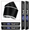 Car Sticker For Ford Car Door Sill Anti-scratch Stickers Carbon Microfiber Sticker For Ford Edge Explorer Transit Ranger Kuga MK