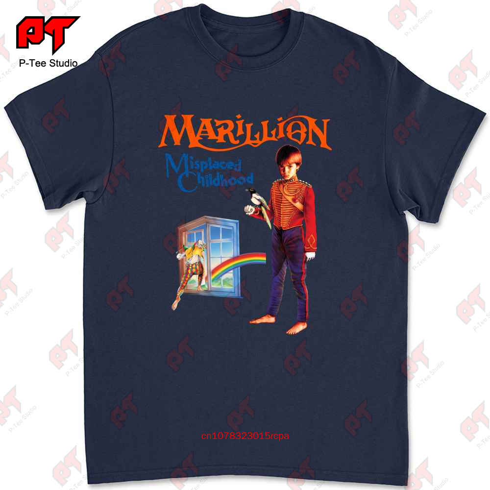 Maglietta Vintage Marillion Misplaced Childhood Band Tour Concerti 2EEH