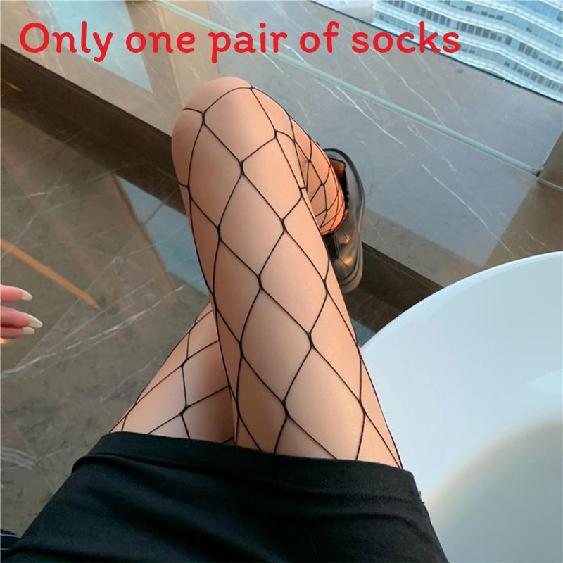 Vintage Lace Flower Mesh Stockings For Women With Sheer Hollow Floral Design For Spring Fashion
