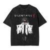 Washed T Shirt Silent Hill Emblem The Halo Of The Sun Tshirt Oversize Pc Videogames Survival Horror 100 Cotton Printed Tees
