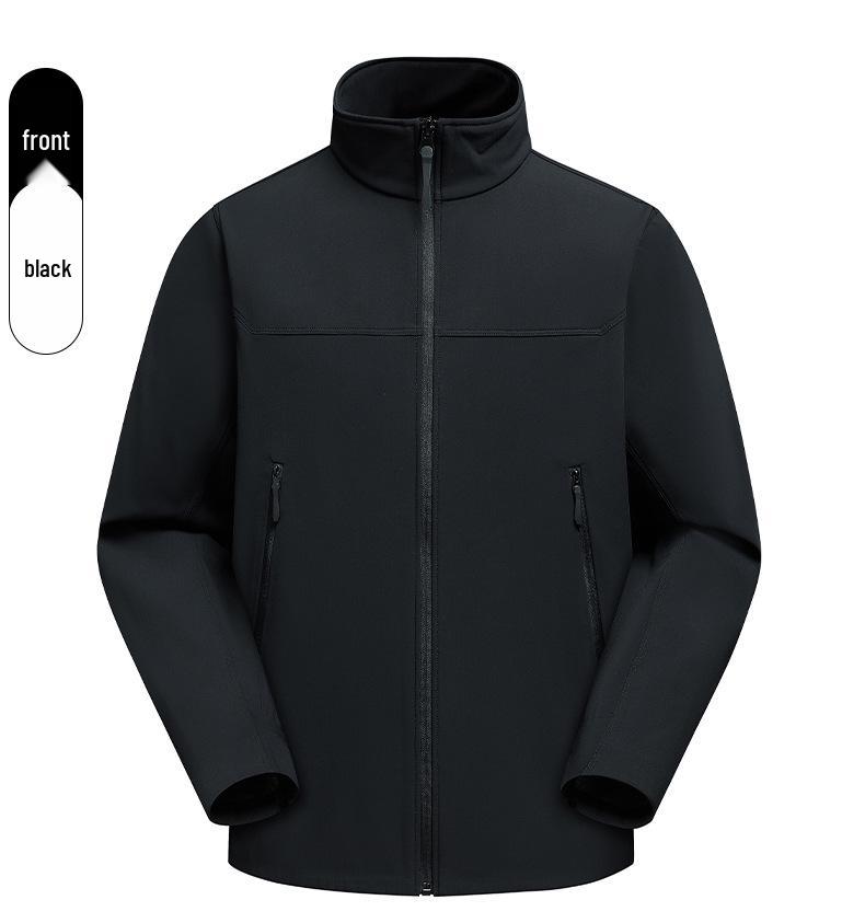 Waterproof Stand Collar Mountaineering Softshell Jacket - Men's & Women's