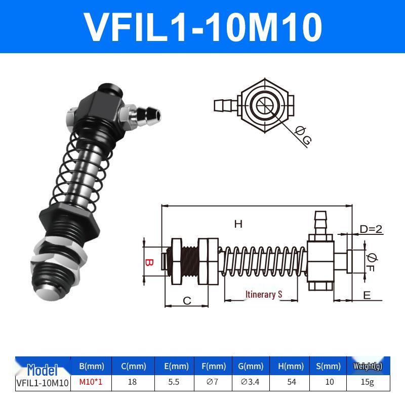 Leidun VFIL1EINS High-Precision Robotic Arm Vacuum Suction Cup Base Accessory