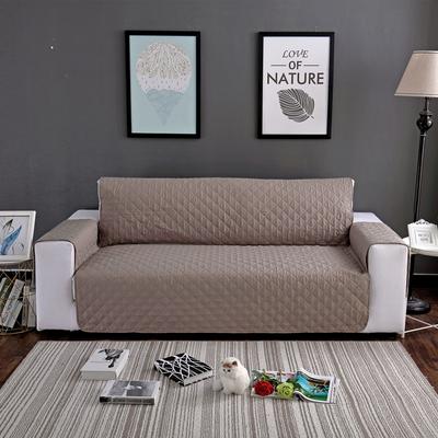 Solid Color Sofa Cushion Cover Removable Pet Kid Mat Armchair Furniture Protector Washable Couch Covers Slipcovers 1 /2 /3 Seat