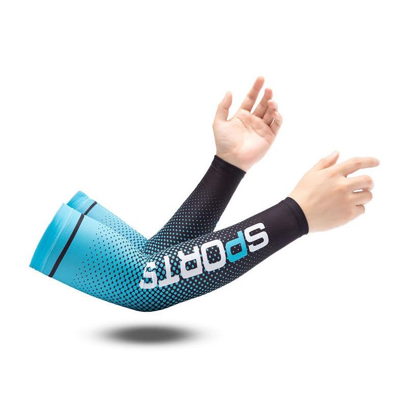 Coole Armmanschette für Männer und Frauen, Sonnenschutz, Eismanschette, Sonnenschutz-Armschutz für Basketball, Laufen, Radfahren, Bodybuilding
