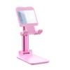 Smart Phone Holder, Desk Portable Tablet Cell Phone Holder, Tablet Stand, Anti-Slip Adjustable Angle Phone Holder, Folding Electronic Devices Mount, F
