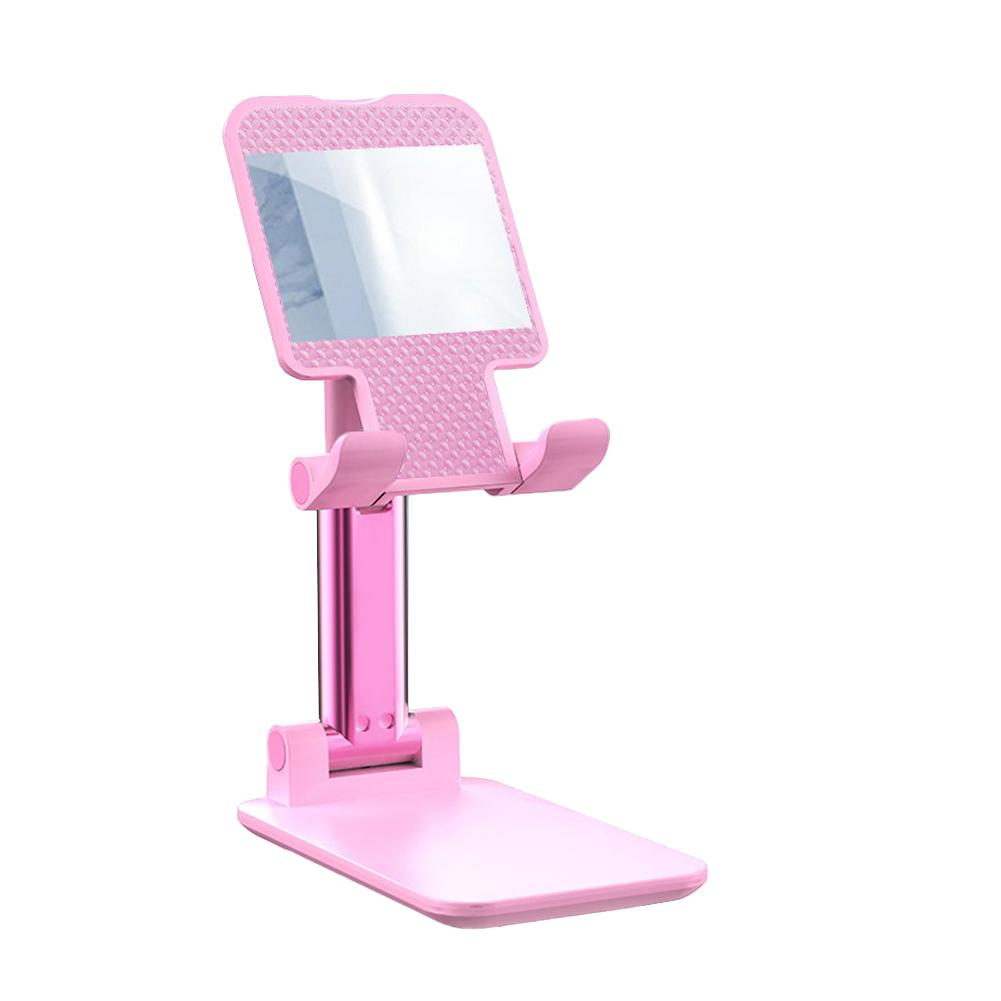 Smart Phone Holder, Desk Portable Tablet Cell Phone Holder, Tablet Stand, Anti-Slip Adjustable Angle Phone Holder, Folding Electronic Devices Mount, F