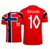 Norway 2026 Men's Soccer Jersey Breathable Loose Tight Quick Dry Sports Training Team Style Short Sleeves