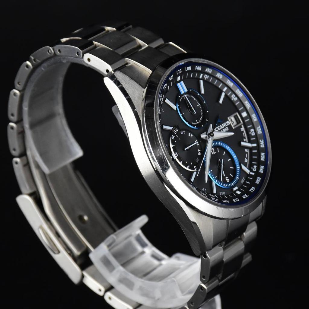 Used Beautiful condition Casio watch Oceanus radio-controlled solar OCW-T2600-1AJF