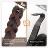 1,2-2,1m Hundeleinen mit Haken Echte Lederleine Haustier Laufen Training Braune Schwarze Farben Für Mittlere Haustiere Schäferhund Greyhound