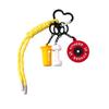 Kettle Bells Barbell Plates Key Chain Bag Charm Fitness Series Pendant  Water Cups