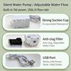 Automatic Circulating Bird Bath Basin for Parrots, Cockatiels, and Budgies - Large Capacity