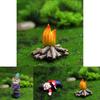 Funny 4pcs Garden Gnome Statues Featuring Charming Dwarf Figurines For Outdoor Joy