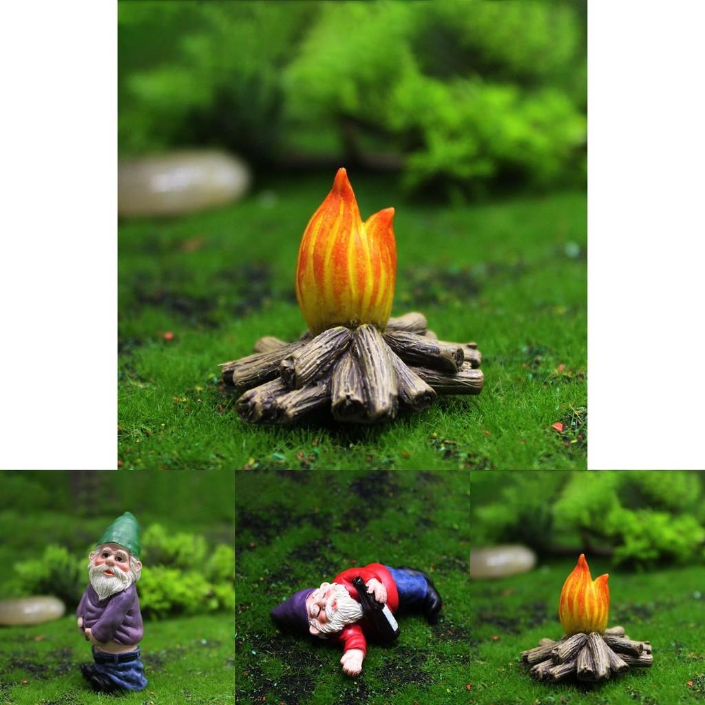 Funny 4pcs Garden Gnome Statues Featuring Charming Dwarf Figurines For Outdoor Joy