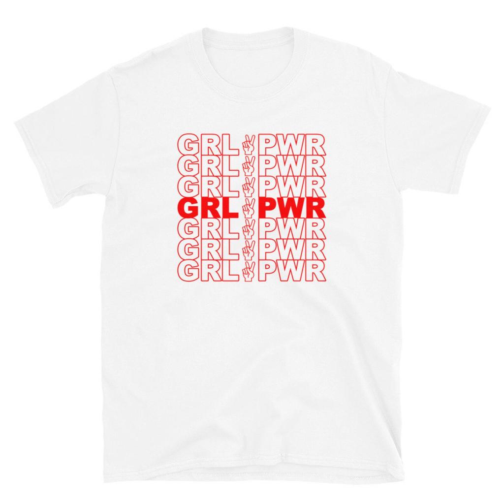 GRL Power Feminism, Equal Rights, Inspirational Short-Sleeve Unisex T-Shirt