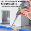 2 In1Induction Electric Pen Multi-Purpose Heavy Duty Test Pen Magnetic Screwdriver With Double Color Light Voltmeter Power Detec