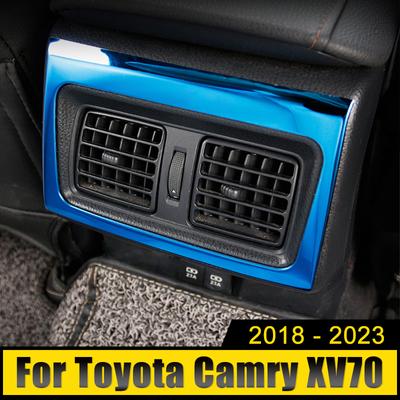 Accesorii pentru mașină pentru Toyota Camry XV70 2018- 2022 2023 Inoxidabil spate aer condiționat pentru cadru de evacuare