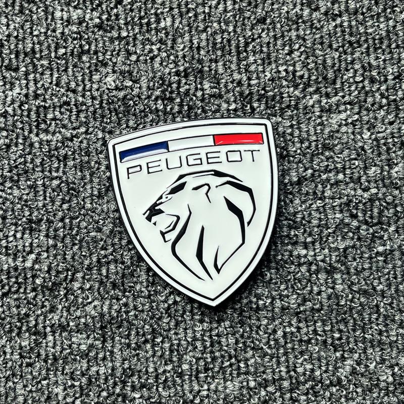 3D Metal Lion Emblem Car Stickers Side Trunk Badges Accessories for Peugeot 207R 407 408 308 206 406 507 508 307 4008 5008 3008