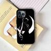 S-Sailor M-Moons Phone Case For iPhone 17,16,15,14,13,12,11 Plus,Pro Max,XS,Colorful Silver Black Cover