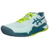 Asics Womens Gel Resolution 9 'Soothing Sea Gris Blue' (women's sizes) Soothing Sea / Gris Blue Tennis Shoes 1042A208 400