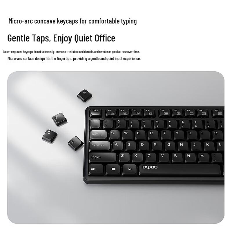 Rapoo X2800S Wireless Keyboard and Mouse Combo