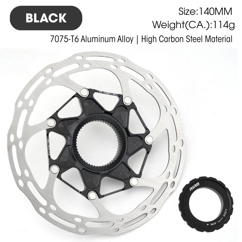 Bike Brake Rotor Discs Centerlock Bicycle Disk Brake 140MM 160MM Mountain Road Cycling Hydraulic Brake Disc Pad MTB Bicycle Part