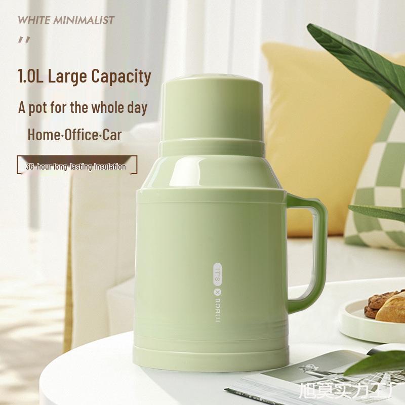 Compact Insulated Thermos: Office & Home Vacuum Flask for Hot Water
