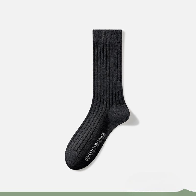 

Женские весенне-летние тонкие маленькие свежие дышащие влагоотводящие тонкие носки-гольфы 1 pair темно-серого