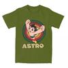 New Classic Cartoon Astro Boy Shirt Apparel Manga Mighty Atom Astroboy Clothing Men Women TShirt Parent Child Adults Children