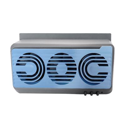 3 Fan Car Exhaust Fan USB & Solar Powered Air Circulation Fan Ventilator Silent Air Vent Cooler Automotive Radiator