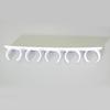 1/3PCSNo-Punch Spice Rack Storage Plastic Storage with 3.5cm Hooks No-Punch Paste Neatly Storing Spice Bottles for Kitchen Use