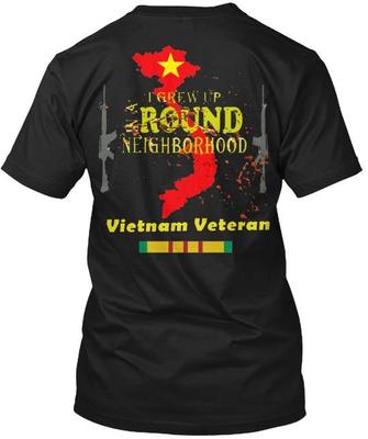 T-Shirt Veterano del Vietnam Made in USA Taglia dalla S alla 5XL