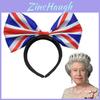 Union Jack Fliege Stirnband Haarband Für Patriotische Feiern Und Platinjubiläum Unisex