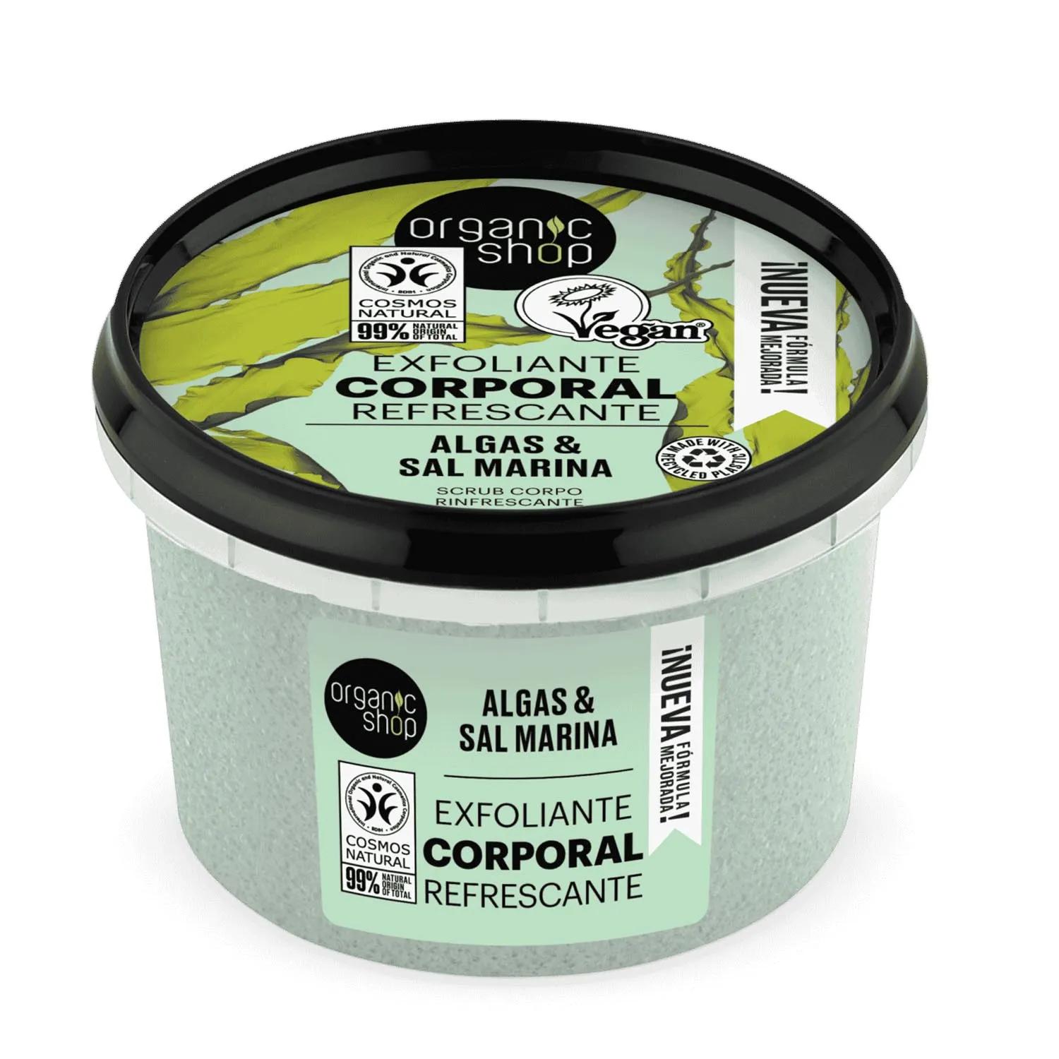 Organic Shop Refrescante Exfoliante Corporal Algas Del Atlantico 1 ун.