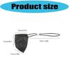 Breathable Dustproof Shoe Heel Cover with Elastic Strap Light Weight Shoe Heel Protector for Daily Driving Hiking