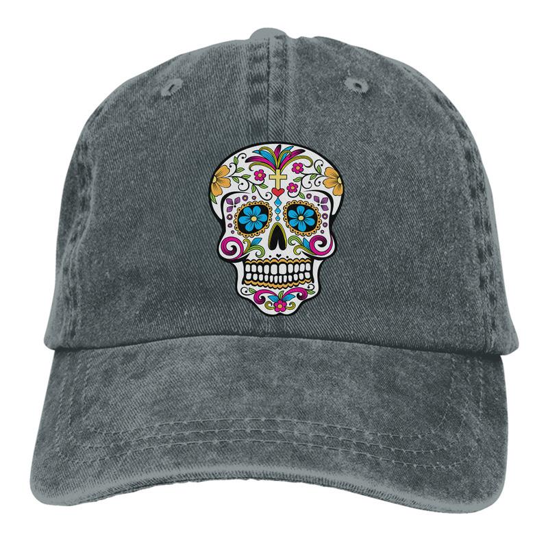 Mexico Soccer The Baseball Cap Day of The Dead Hats Sport Unisex Outdoor Custom Mexican Sugar Skull Funny Hats