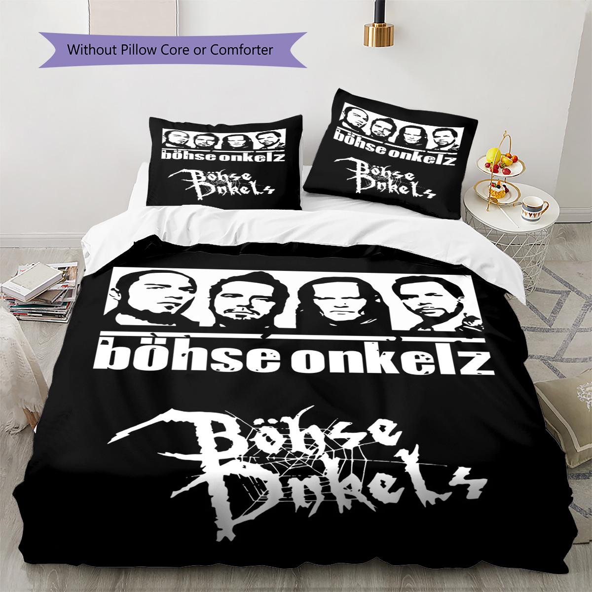 Böhse Onkelz grupas raksta gultasveļas sega
