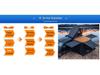 Rainproof Inflatable Tunnel Tent for 3-5 People with Spacious Design