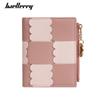Fashion Women Short Wallet With Card Slots And Waterproof Material For Daily Use