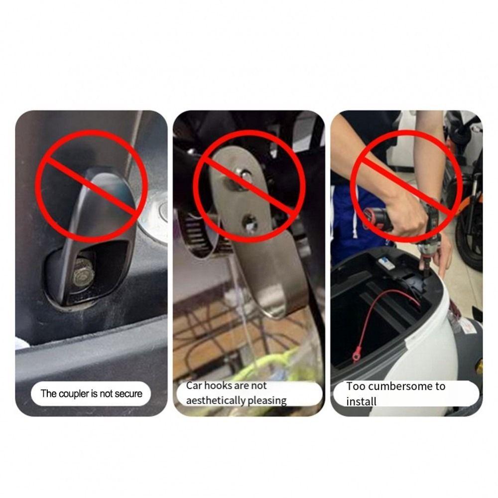 1Pcs Aluminum Alloy Scooter Hanger Hang Bag Carrying Hook Claw Durable Electric Scooter Hook
