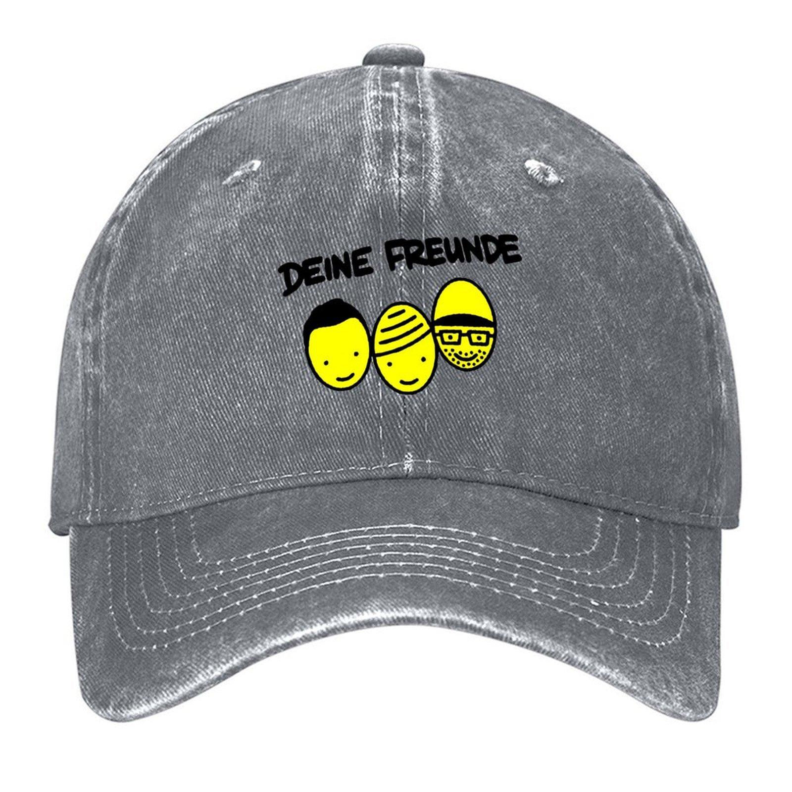 Deine Freunde Baseball Cap Rave hats for men Golf Hat Visor Women Mens