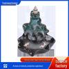 Zen Sandalwood Backflow Incense Burner for Indoor Use - Creative Ornament with Scented Oil Burner for Tea Ceremonies.