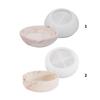 Silicone Mould Irregular Bowl Candle Cup Molds Epoxy Resin Molds Flower Pots Molds Plaster Molds for Table Decorations