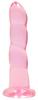 Gode Twist Crystal RealRock 16 X 4cm Rose - Real Rock Crystal - GODE COLOR & GIRLY