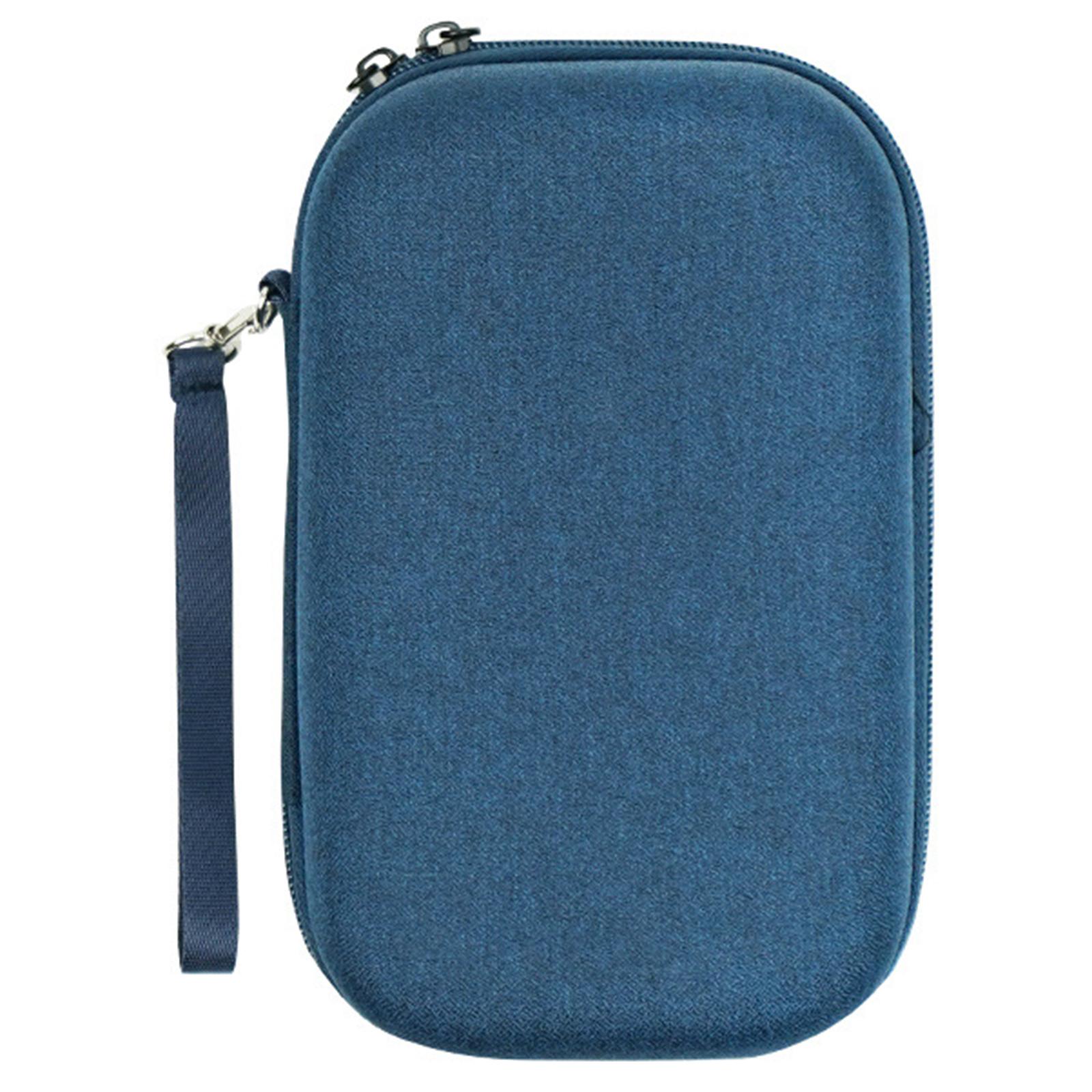 

Digital Accessories Bag EVA+Polyester Data Cable Power Bank Mouse Carrying Case C